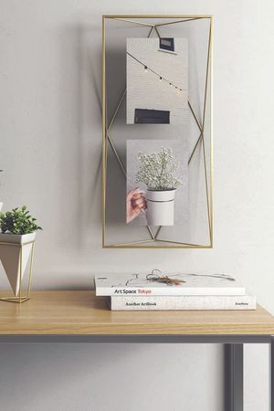 Porta Retrato Prisma Multi Dourado