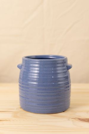 Vaso Glaze Azul M
