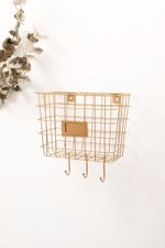 Organizador-de-Parede-Grid-Dourado