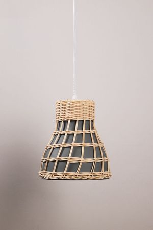 Luminaria Pendente Ceramica Verde