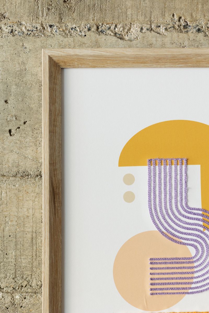 Quadro-com-Textura-Abstract