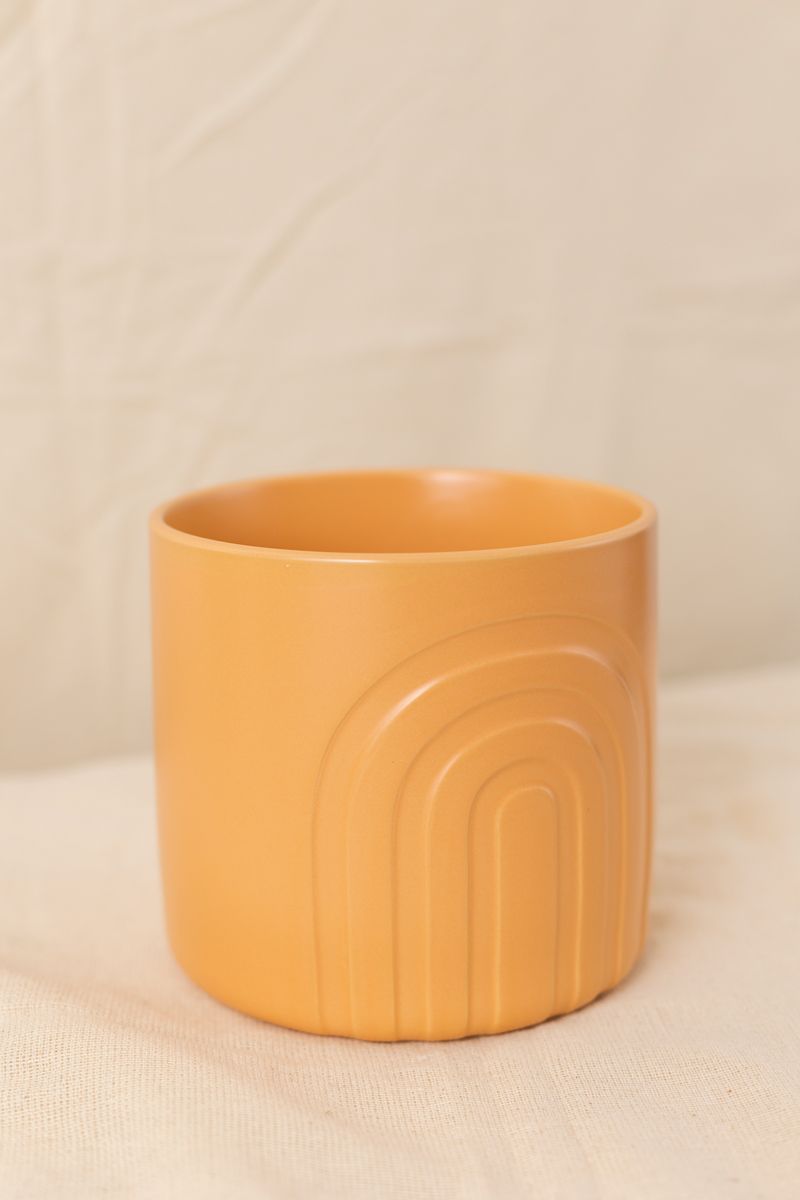 Vaso-Arcos-Ocre-P