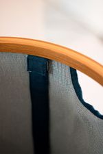 Cesto de Tecido E Bambu