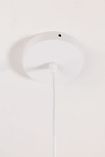 Luminaria Pendente Ceramica Rosa