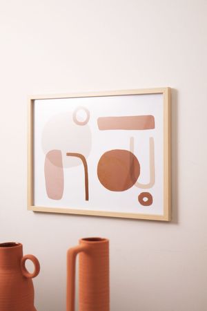 Quadro Formas Abstratas