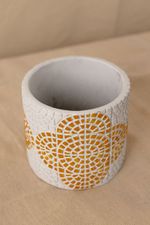 Vaso Ladrilho Amarelo M